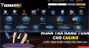 Casino trực tuyến tại Thanbai88